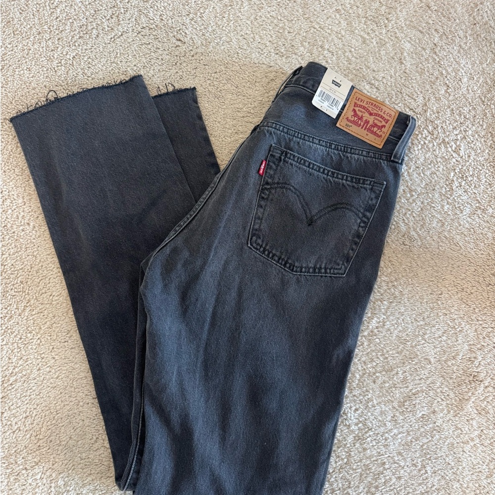 Levi's Dark Gray Denim Jeans